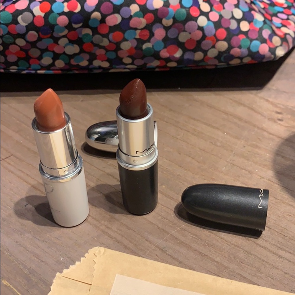 Two Mac lipsticks